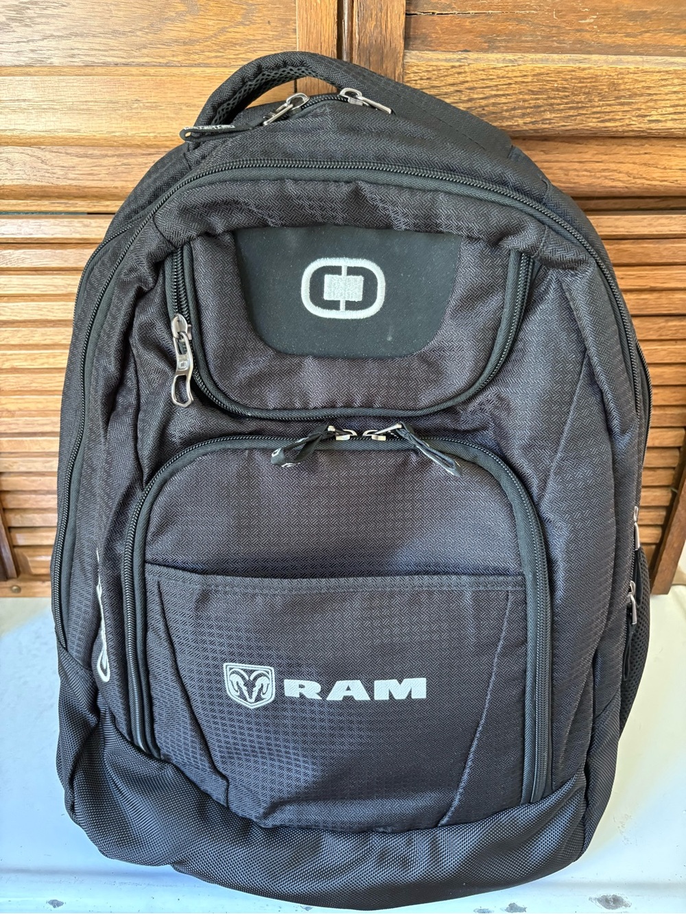 OGIO Stratagem 18" Black Laptop Tactical Backpack w/RAM Ebroidery